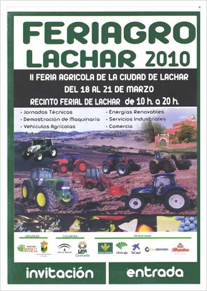 II Feria agrícola de Láchar, marzo 2010