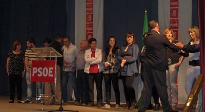 Presentación candidatura del PSOE de Láchar-Peñuelas en Láchar el 4 de mayo 2011